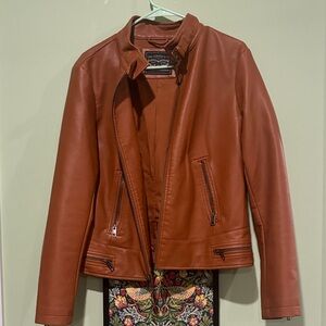 Levi's Tan Leather Jacket